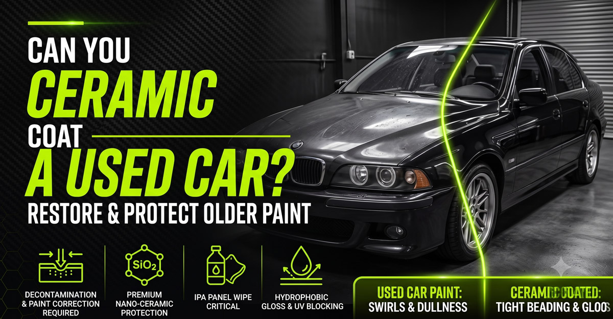 Can You Ceramic Coat a Used Car