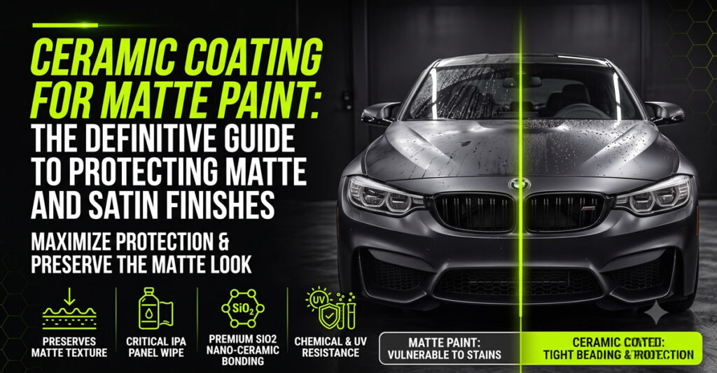 Ceramic Coating for Matte Paint