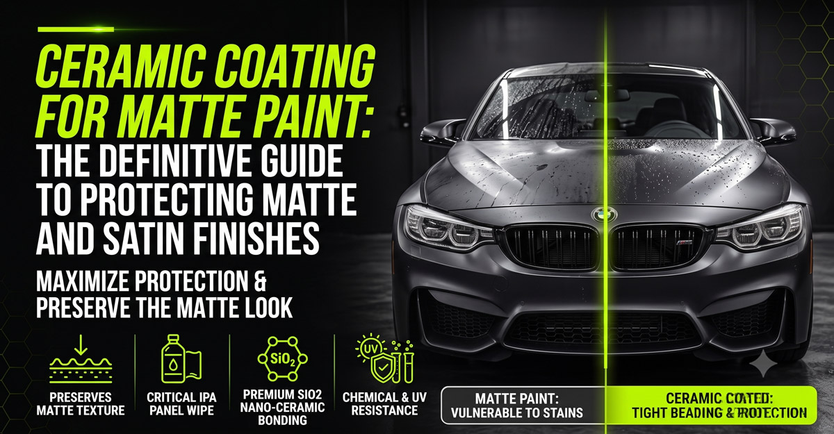 Ceramic Coating for Matte Paint