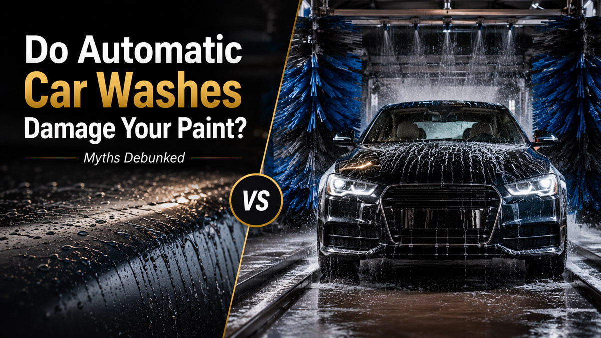 Do Automatic Car Washes Damage Your Paint