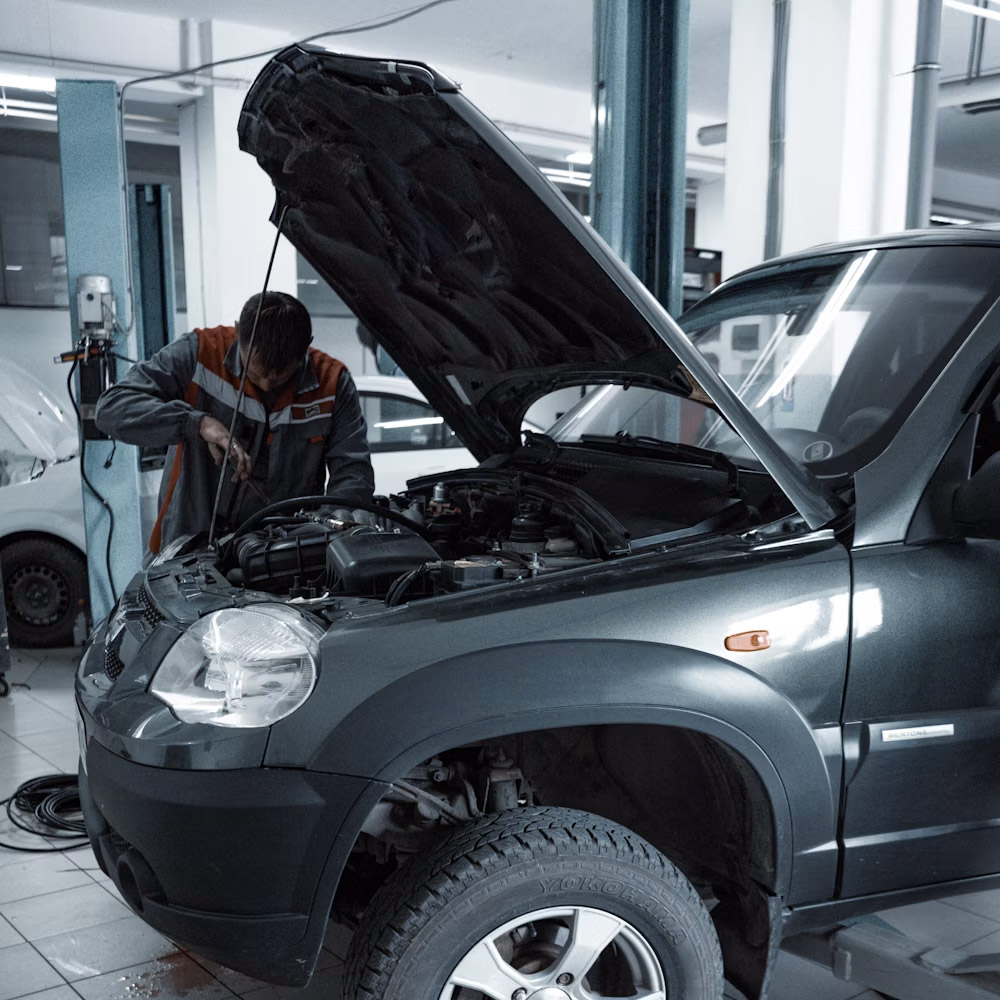 Engine bay cleaning
