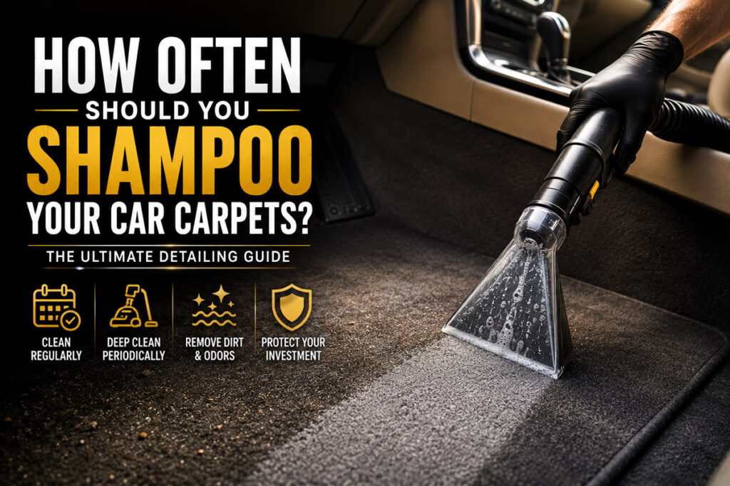 How Often Should You Shampoo Your Car Carpets