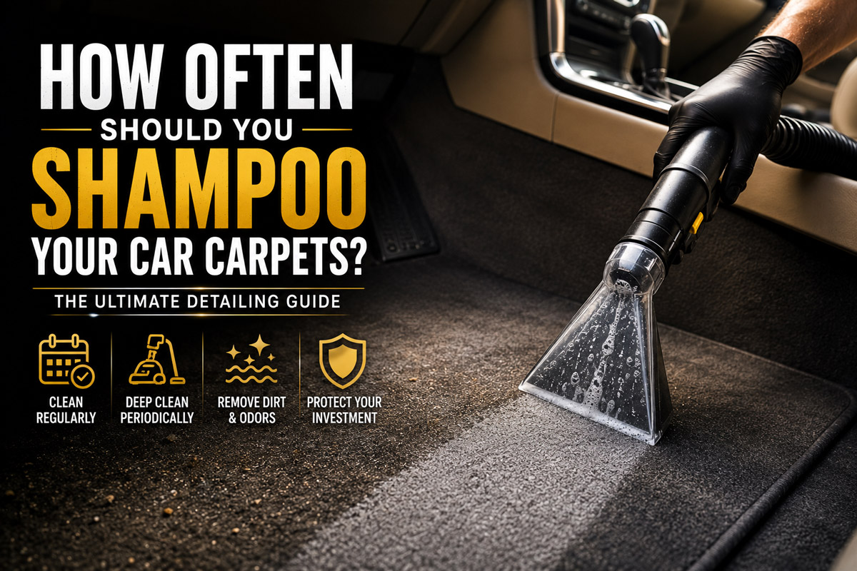 How Often Should You Shampoo Your Car Carpets