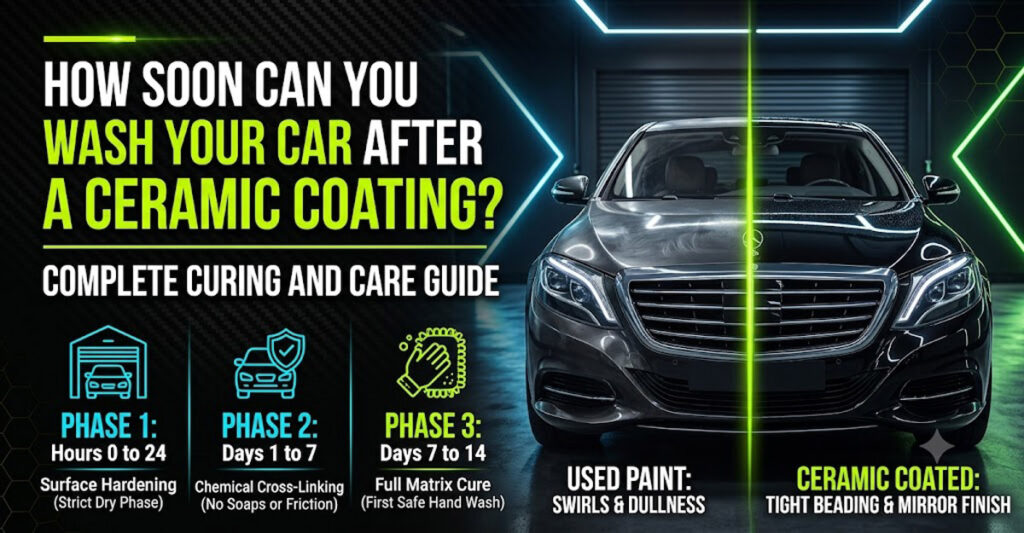 How Soon Can You Wash Your Car After a Ceramic Coating
