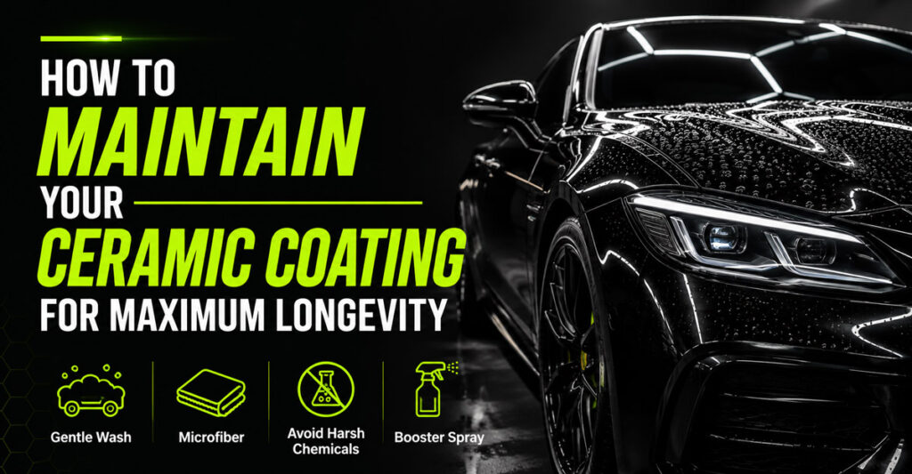 How to Maintain Your Ceramic Coating for Maximum Longevity