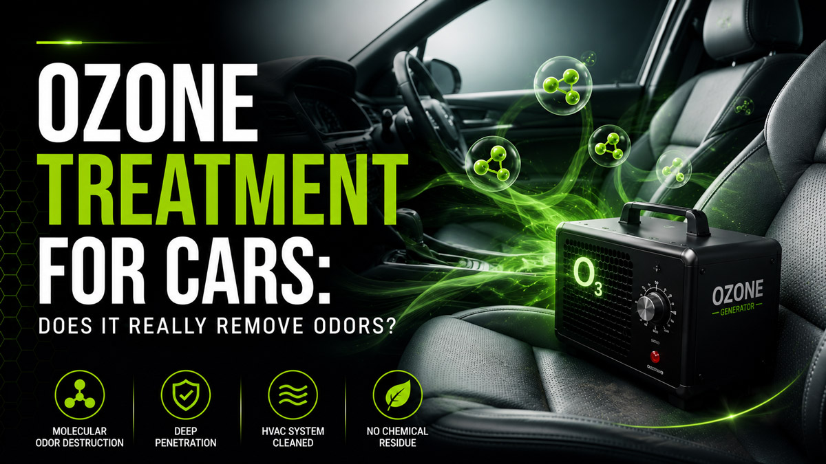 Ozone Treatment for Cars
