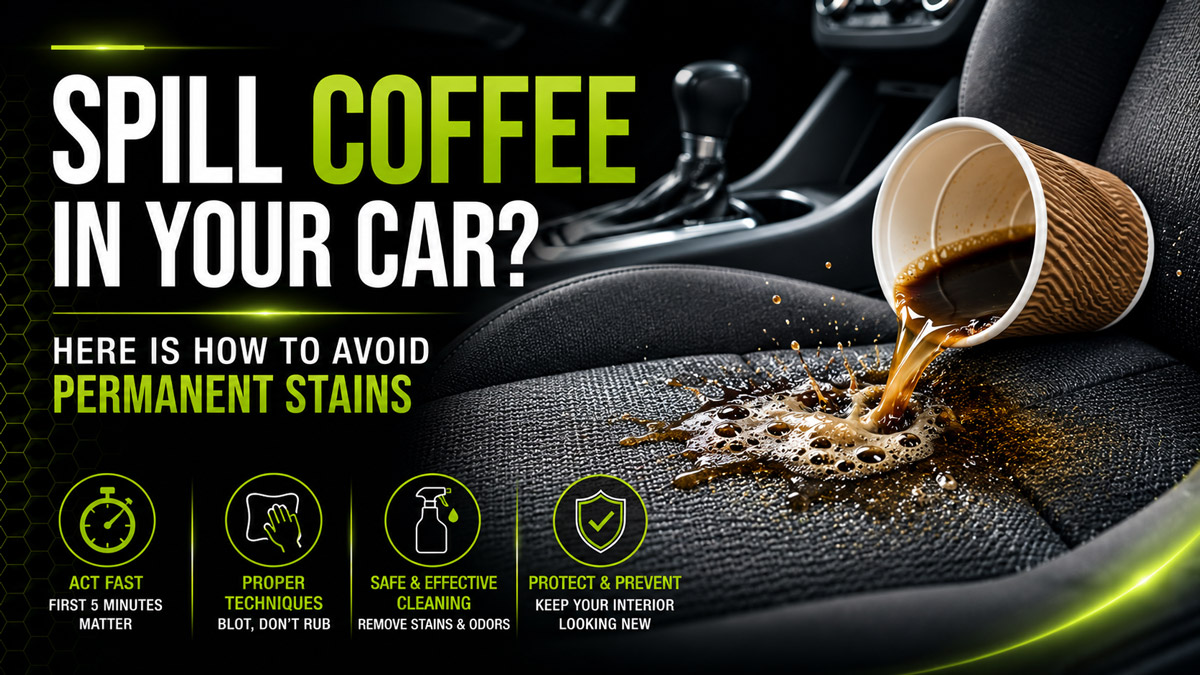 Spill Coffee in Your Car