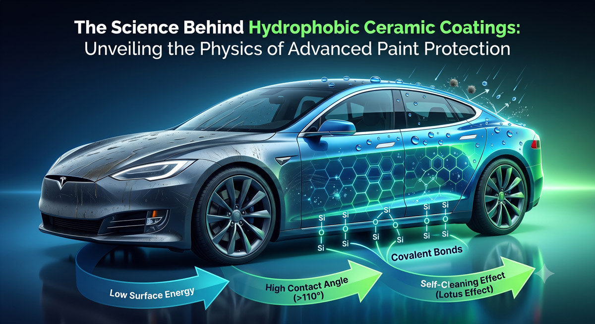 The Science Behind Hydrophobic Ceramic Coatings