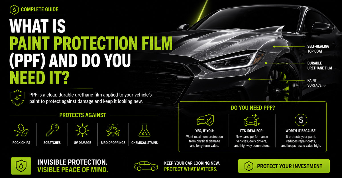 What is Paint Protection Film (PPF) and Do You Need It
