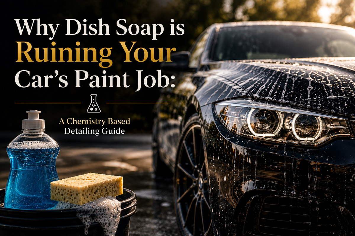 Why Dish Soap is Ruining Your Car's Paint Job
