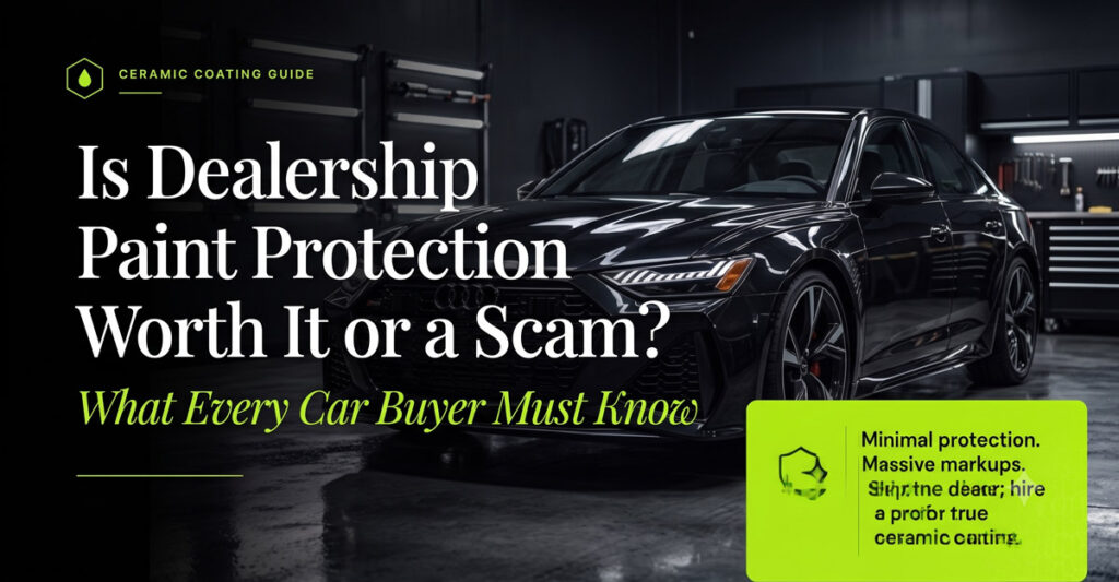 Is Dealership Paint Protection Worth It or a Scam