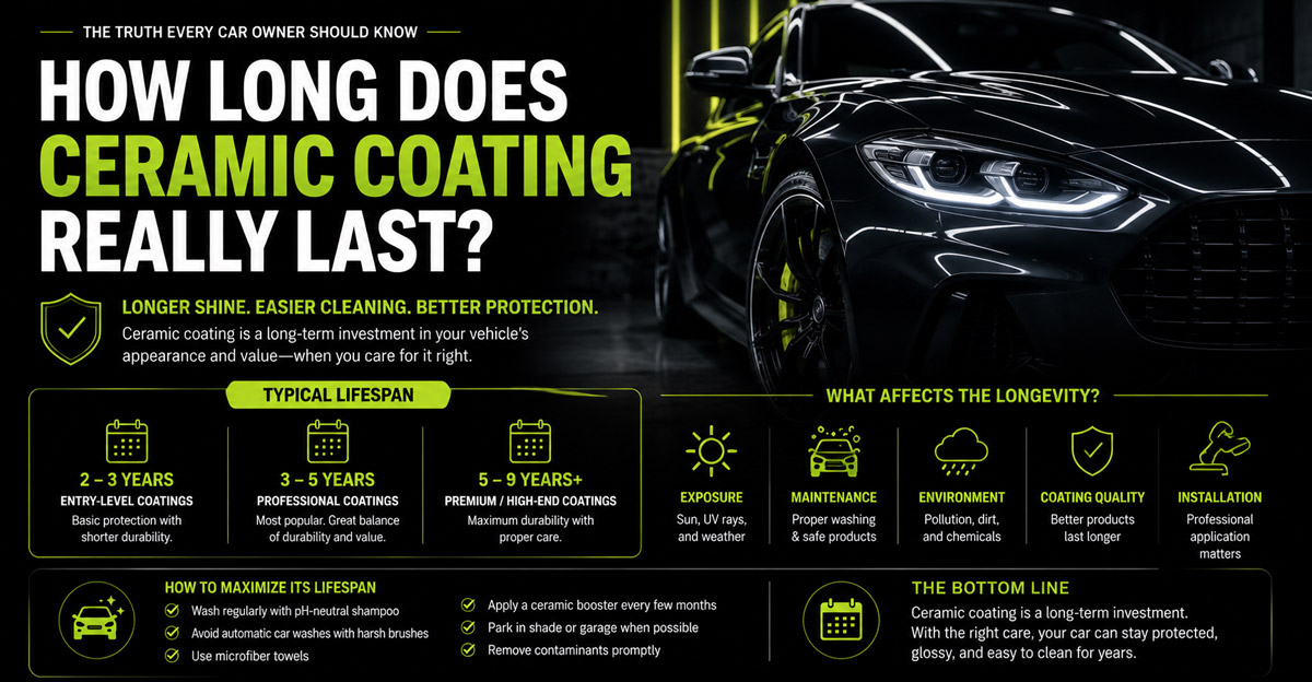 How Long Does Ceramic Coating Really Last?