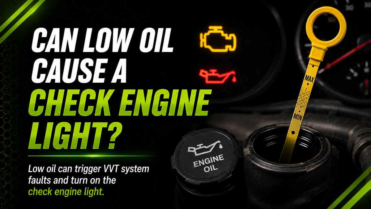 Can Low Oil Cause a Check Engine Light