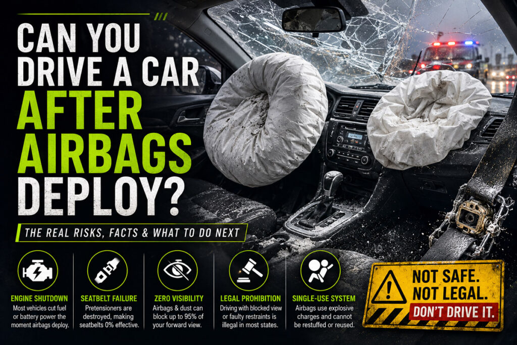 Can You Drive a Car After Airbags Deploy