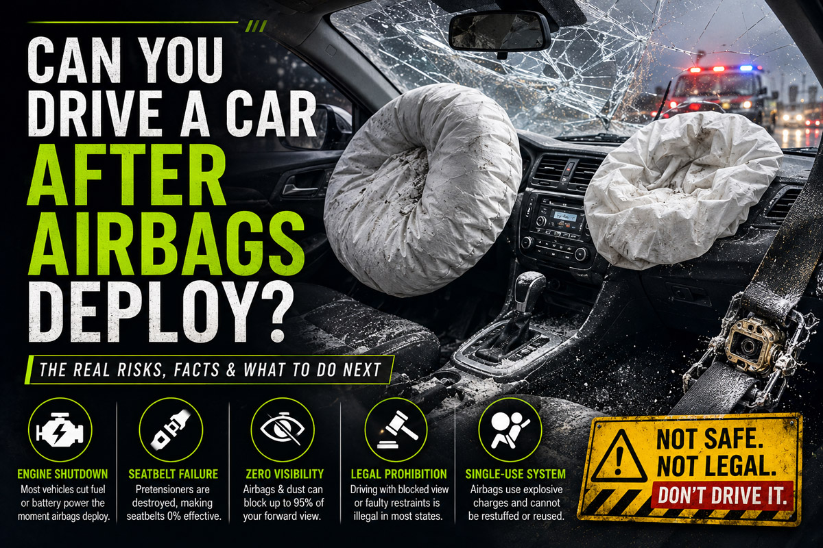 Can You Drive a Car After Airbags Deploy