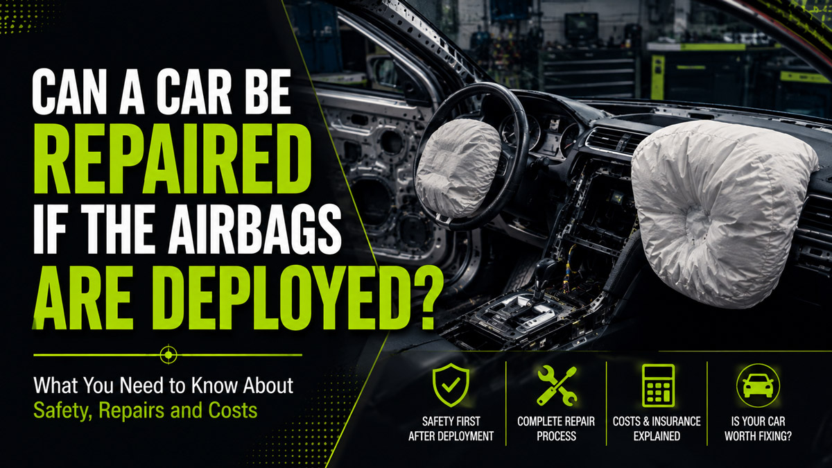 Can a Car Be Repaired If the Airbags Are Deployed
