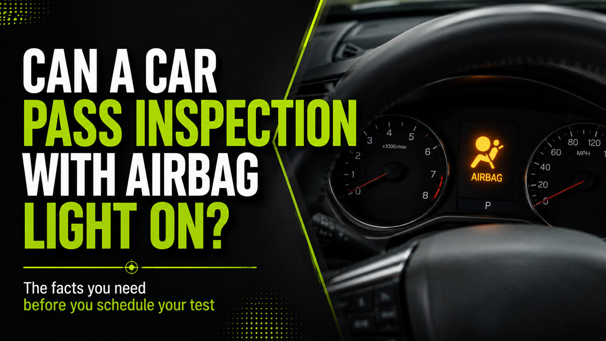 Can a Car Pass Inspection With Airbag Light On