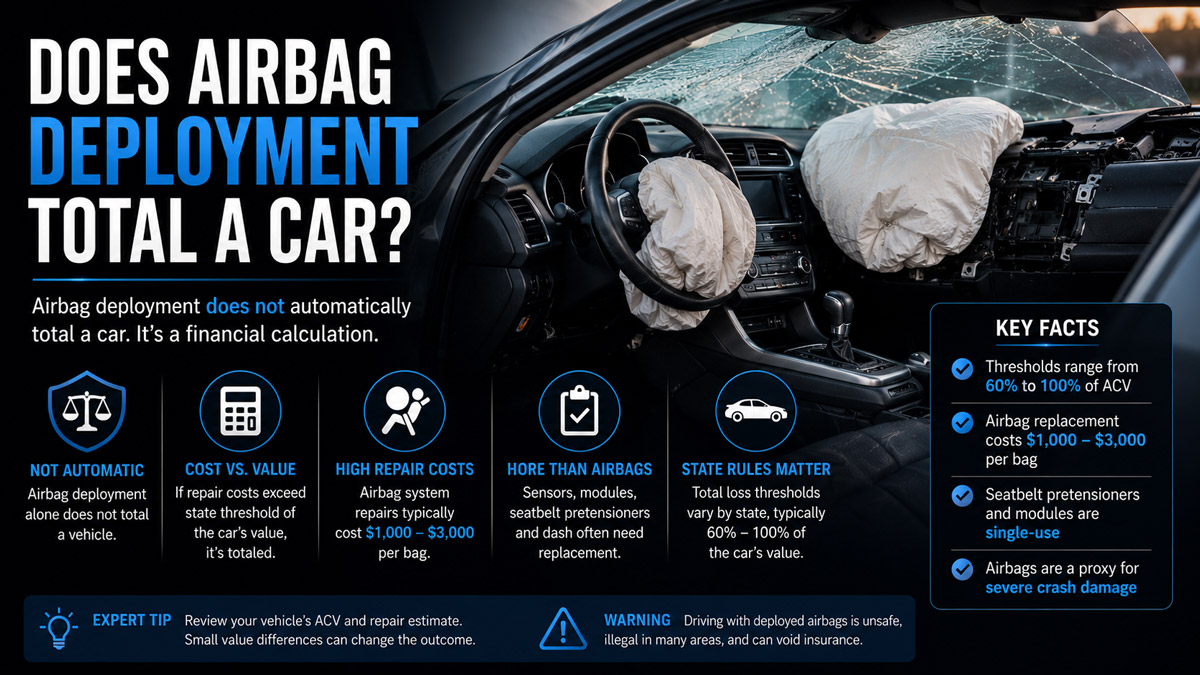 Does Airbag Deployment Total a Car