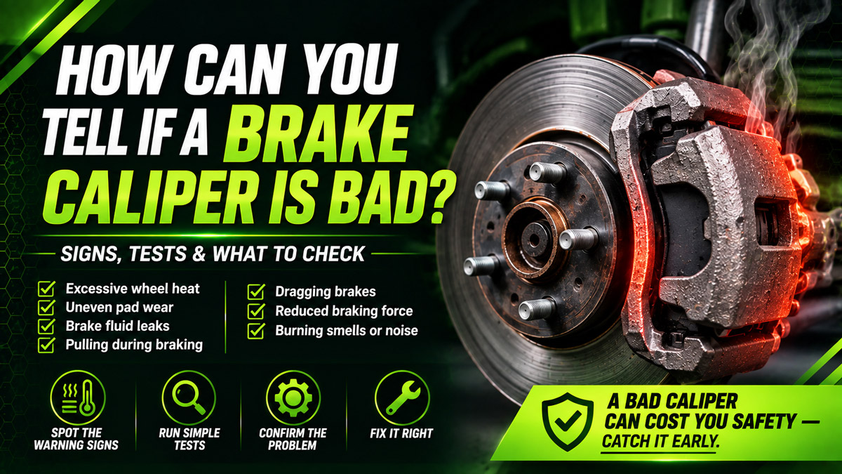 How Can You Tell If a Brake Caliper Is Bad