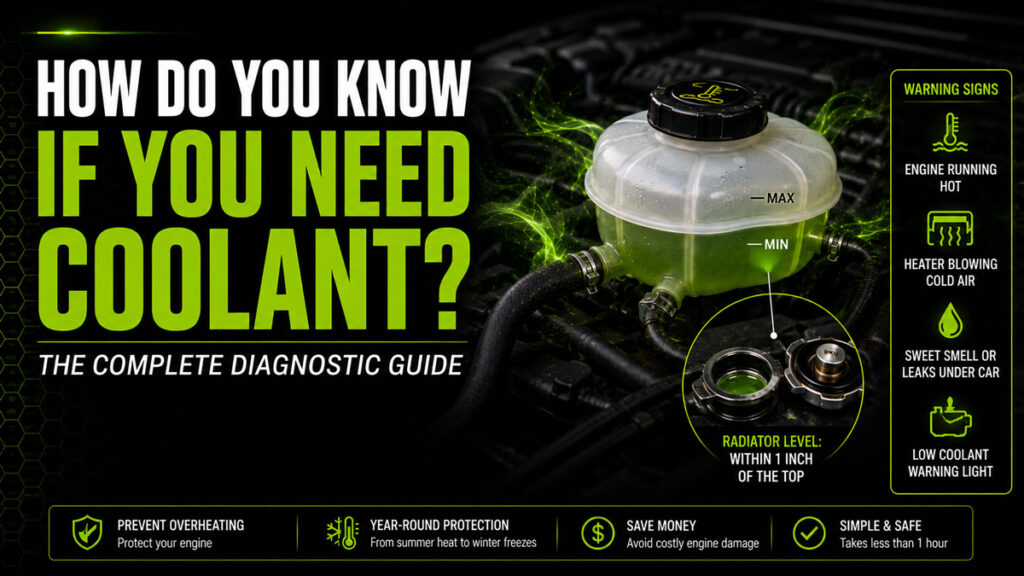 How Do You Know If You Need Coolant