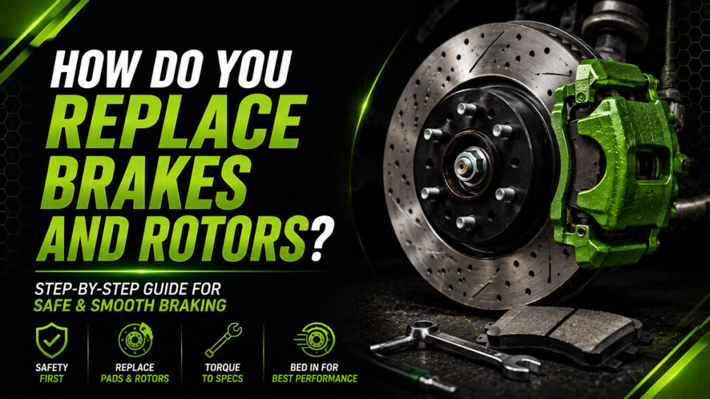 How Do You Replace Brakes and Rotors