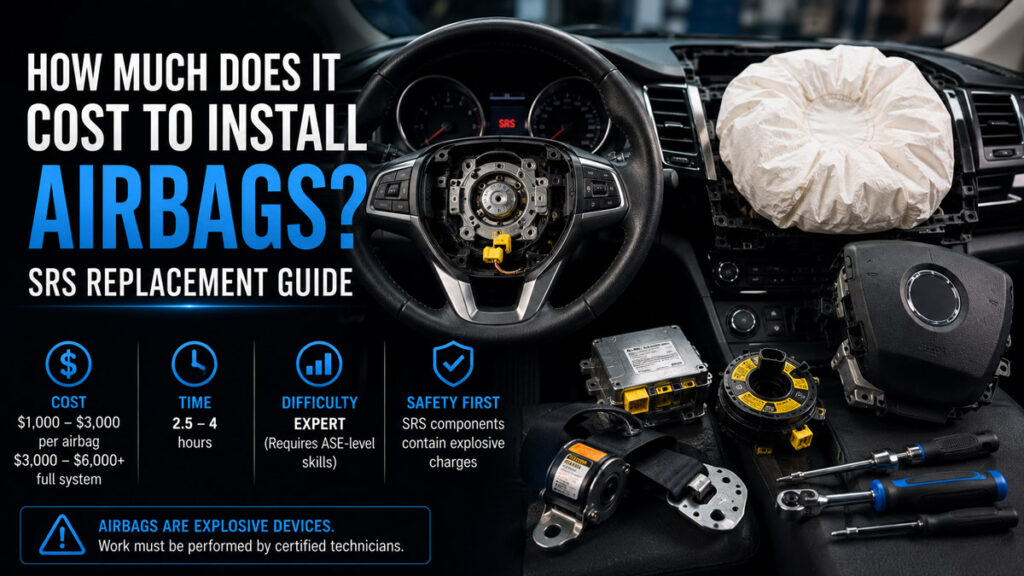 How Much Does It Cost to Install Airbags