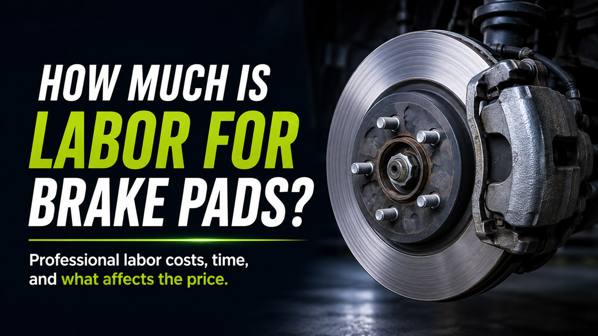 How Much Is Labor for Brake Pads