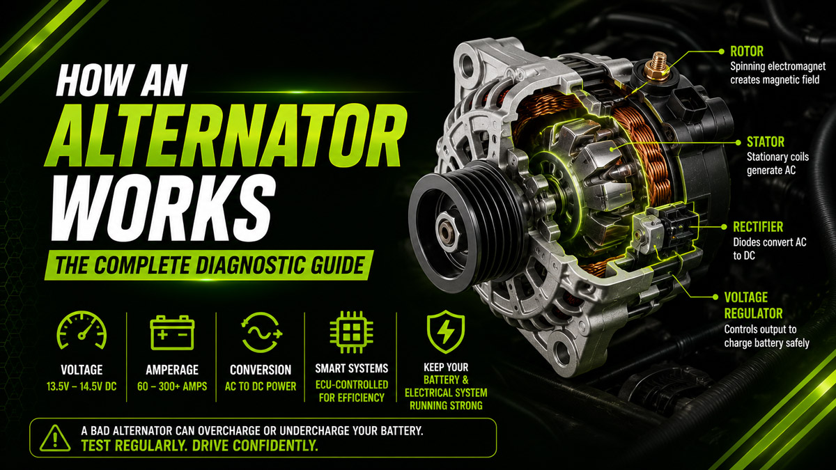 How an Alternator Works