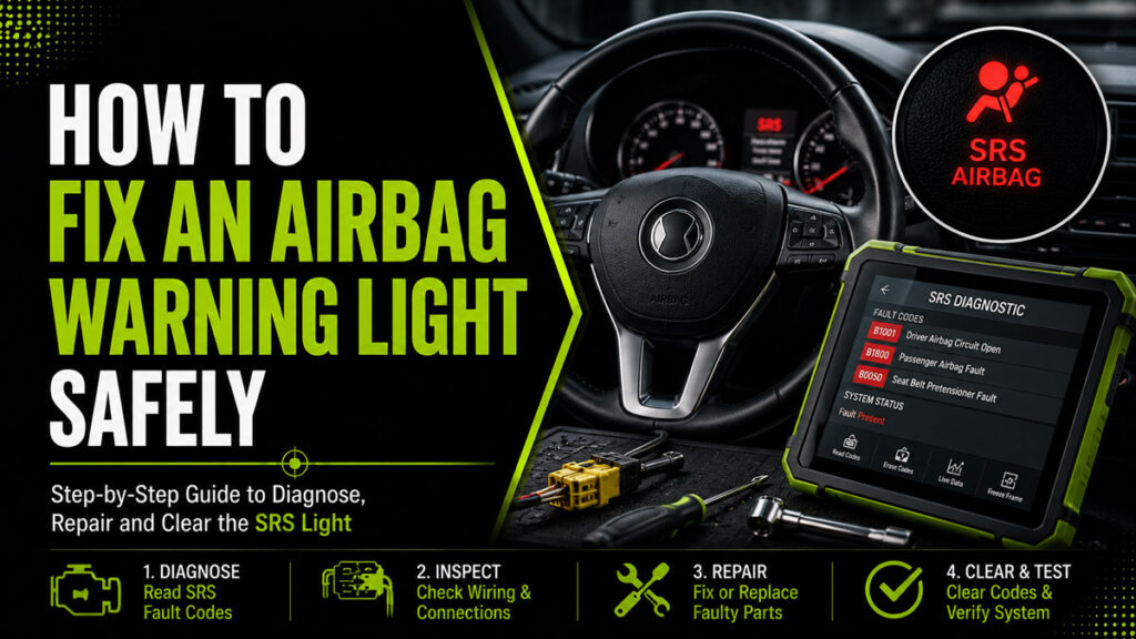 How to Fix an Airbag Warning Light Safely