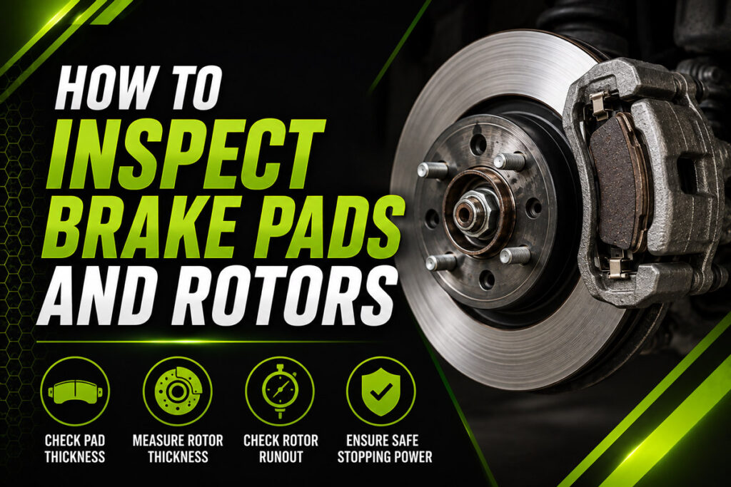 How to Inspect Brake Pads and Rotors