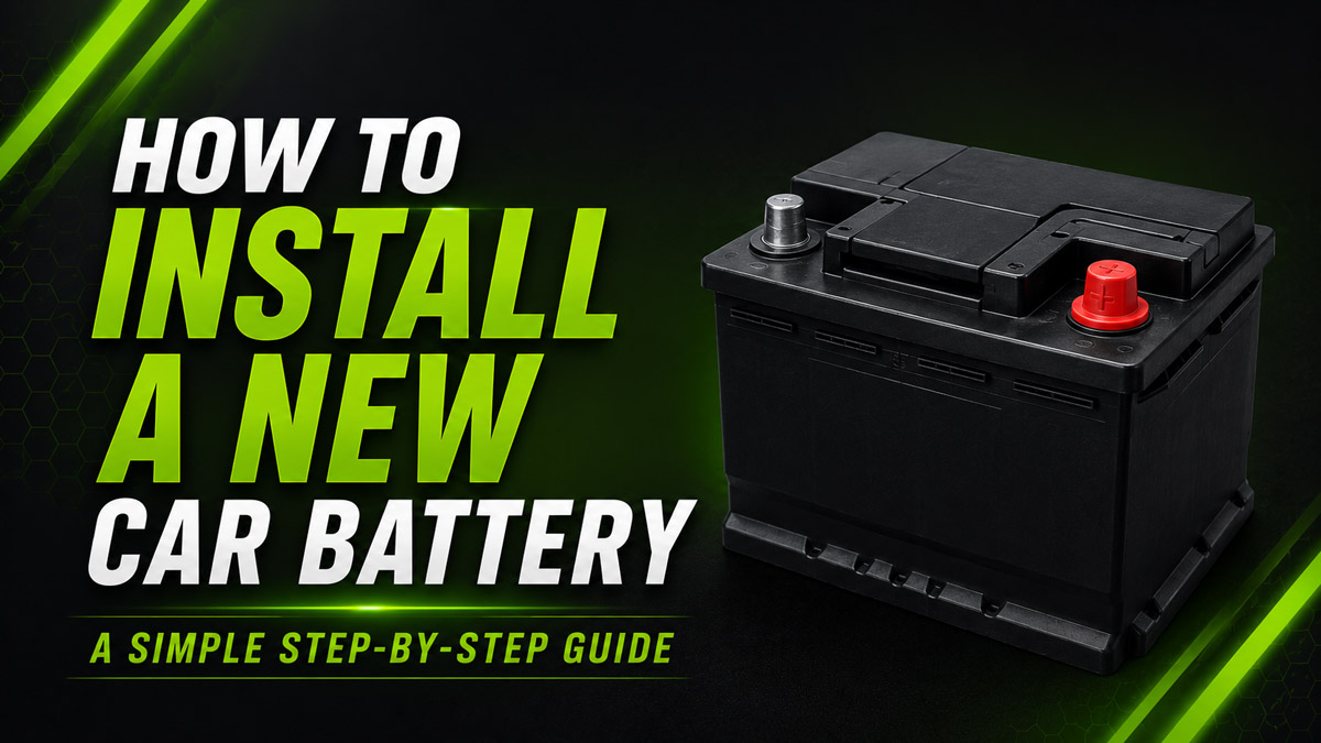 How to Install a New Car Battery
