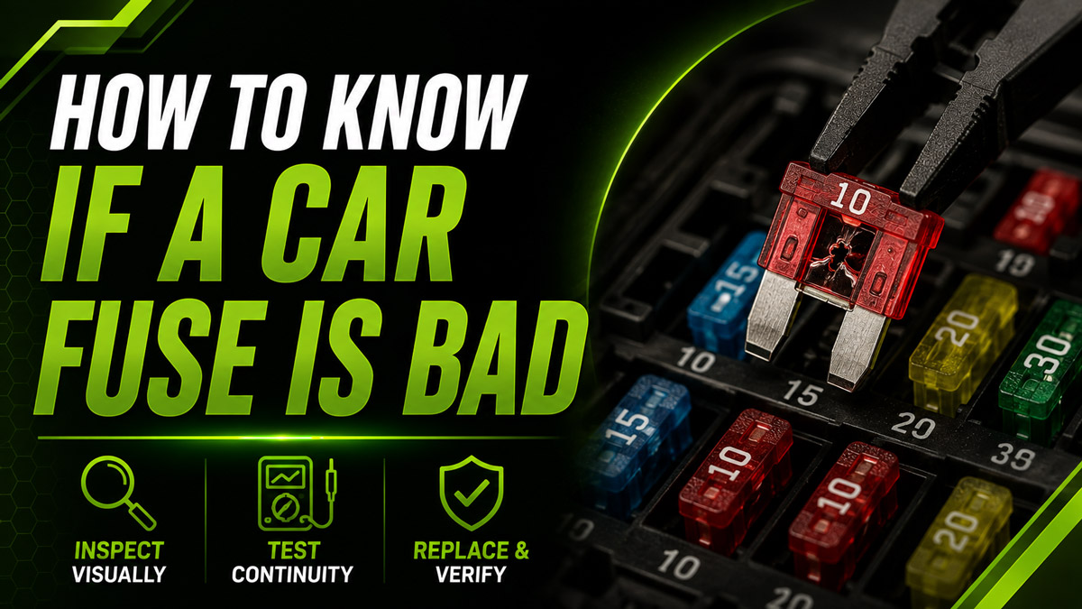 How to Know If a Car Fuse Is Bad