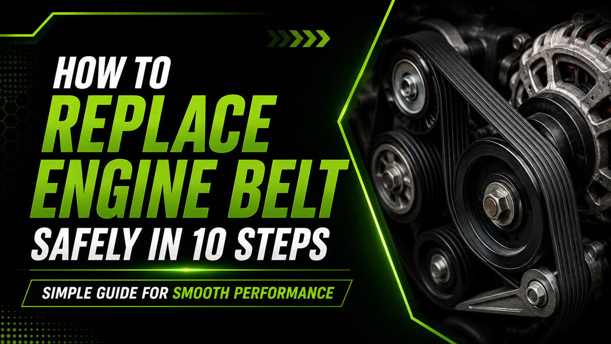 How to Replace an Engine Belt