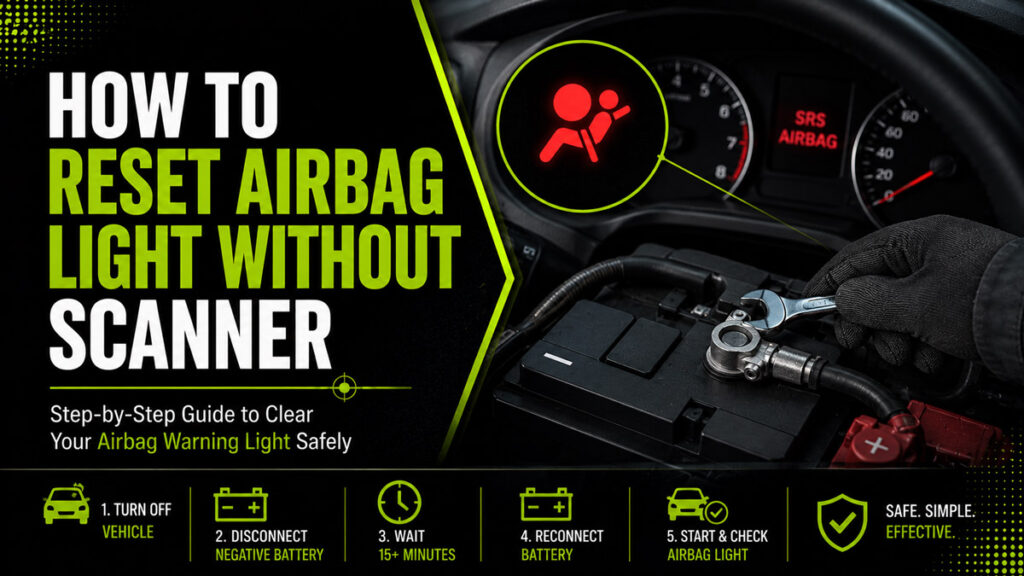 How to Reset Airbag Light Without Scanner