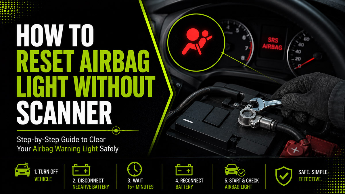 How to Reset Airbag Light Without Scanner