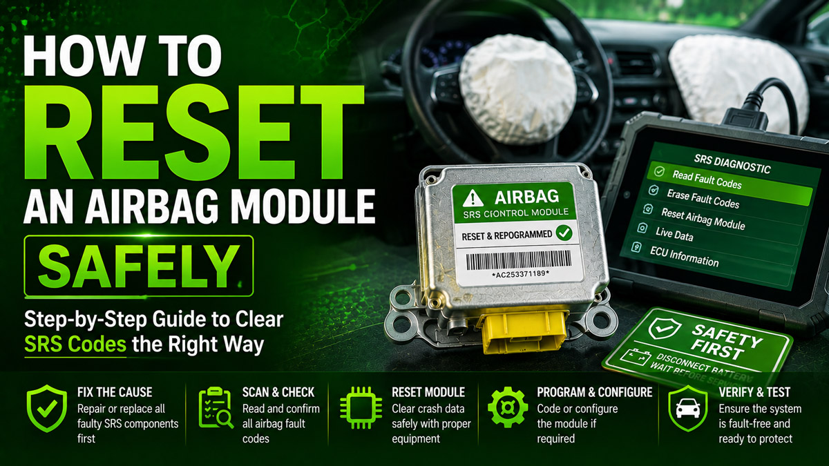 How to Reset an Airbag Module Safely