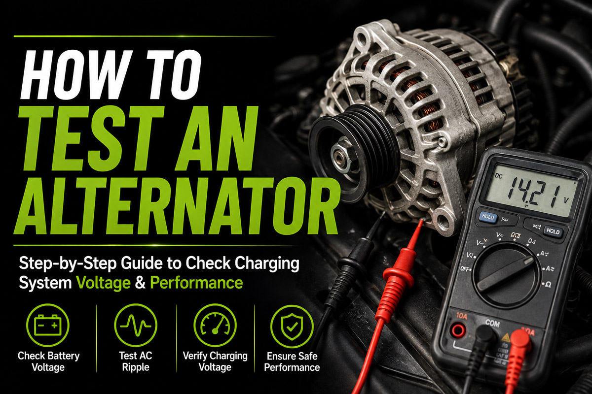 How to Test an Alternator on a Car