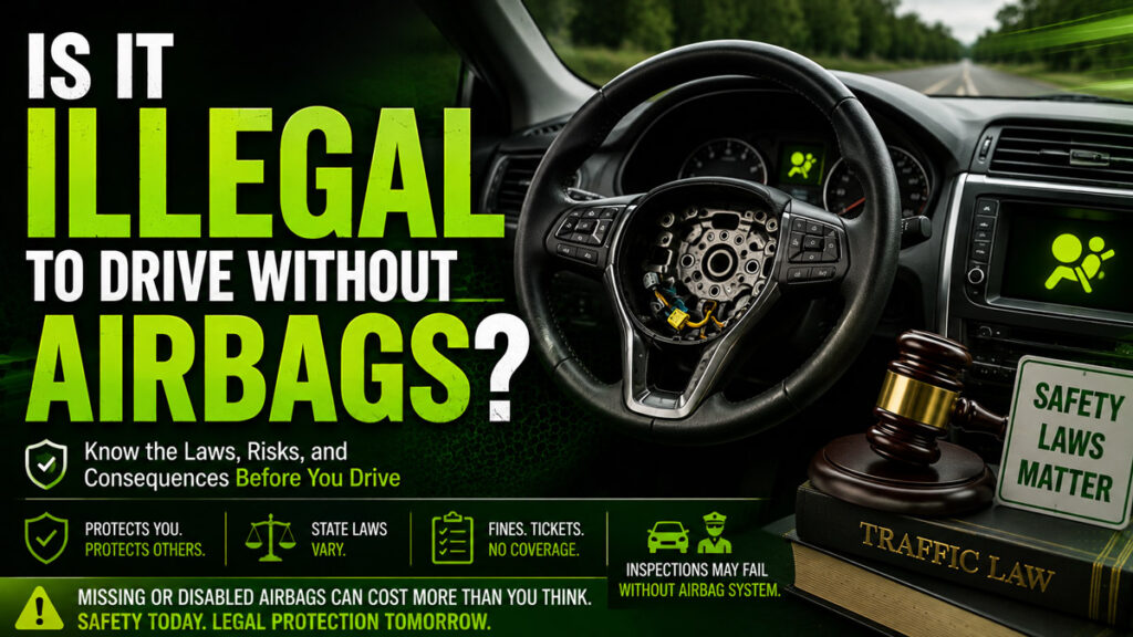 Is It Illegal to Drive Without Airbags
