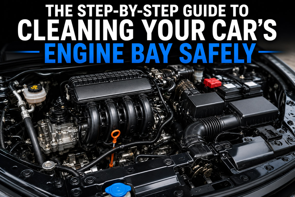 The Step-by-Step Guide to Cleaning Your Car's Engine Bay Safely