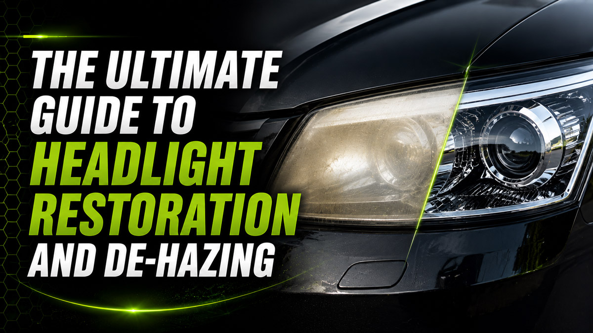 The Ultimate Guide to Headlight Restoration and De-Hazing