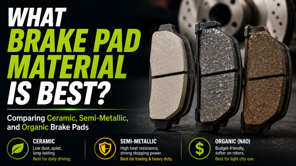 What Brake Pad Material Is Best