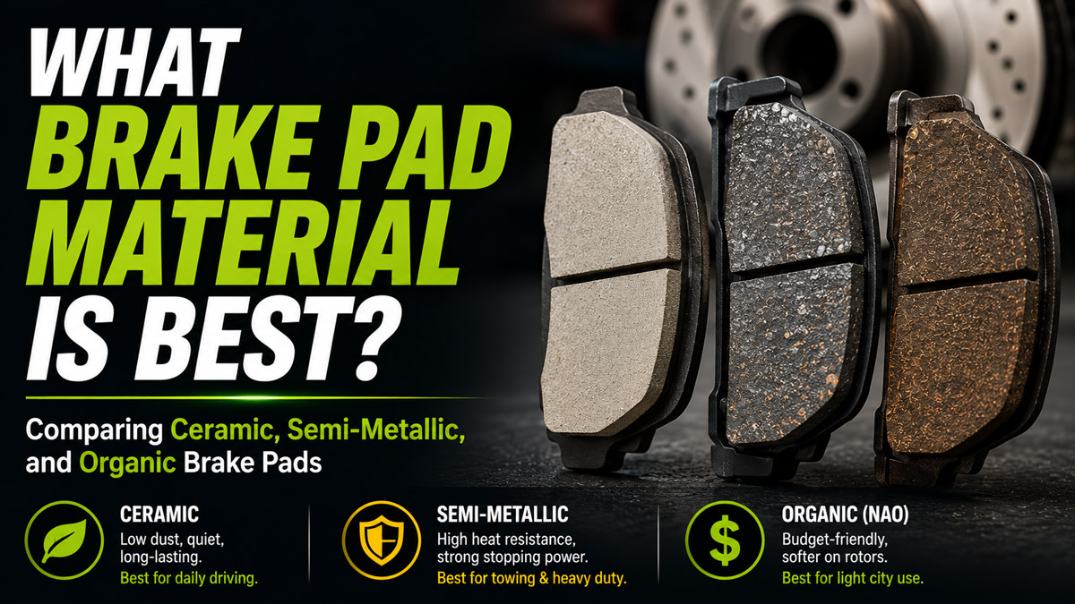 What Brake Pad Material Is Best