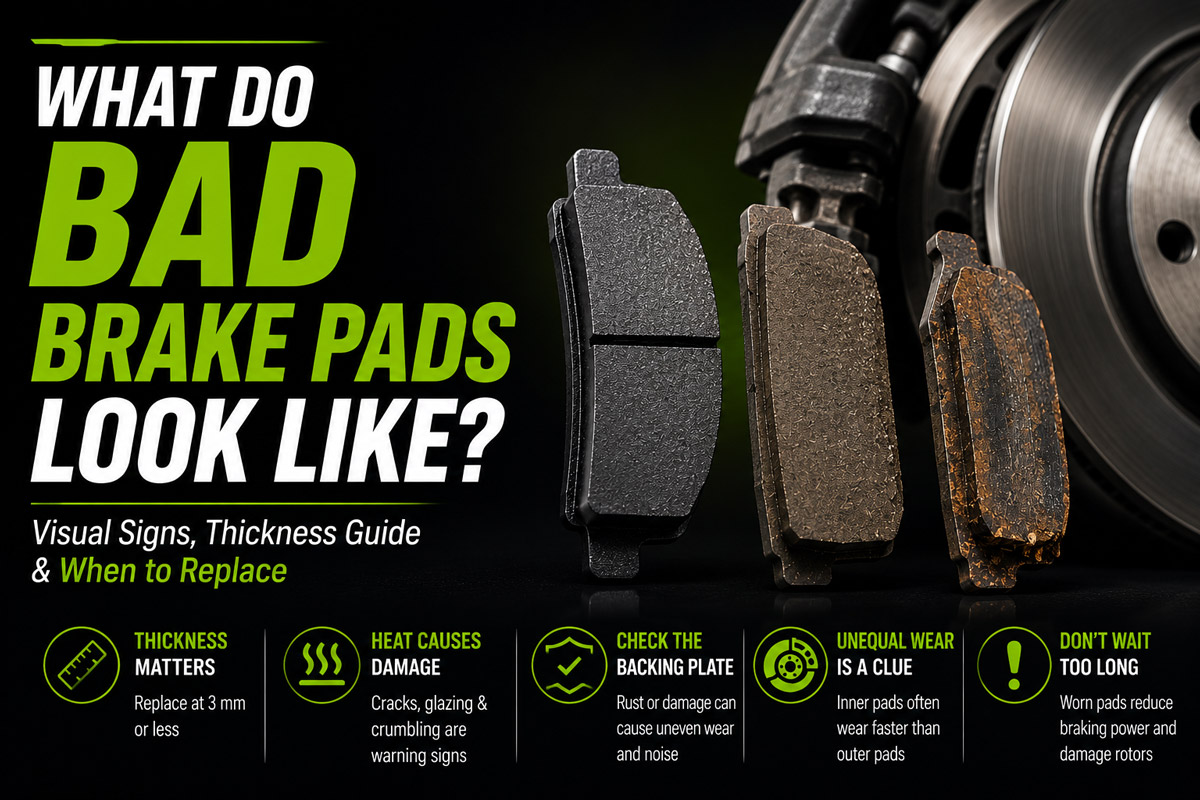 What Do Bad Brake Pads Look Like