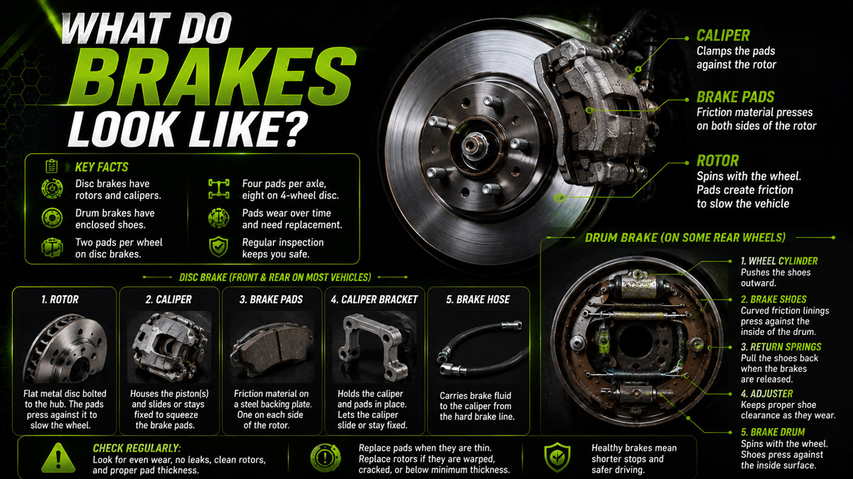 What Do Brakes Look Like