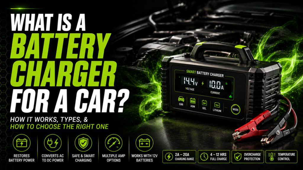 What Is a Battery Charger for a Car
