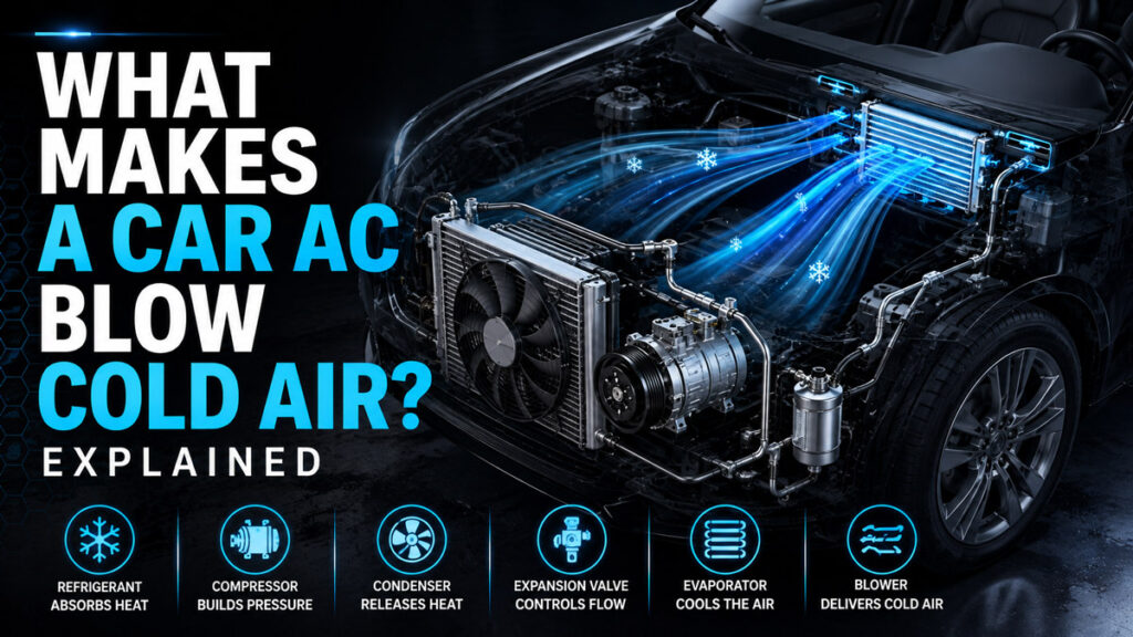 What Makes a Car AC Blow Cold Air