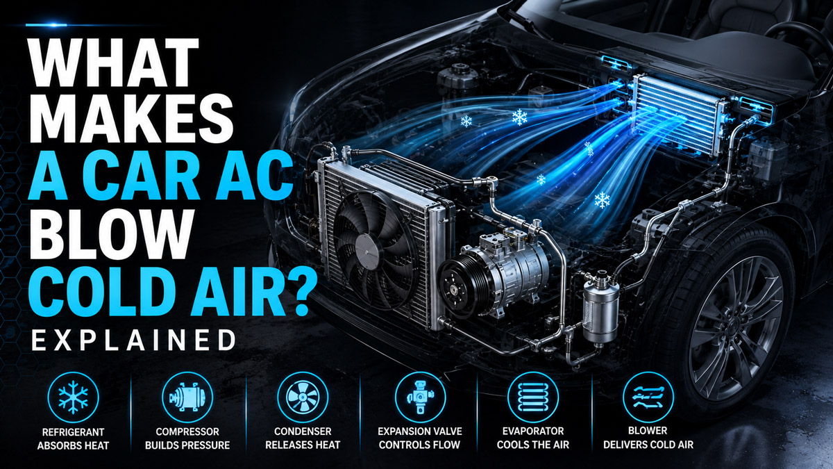 What Makes a Car AC Blow Cold Air