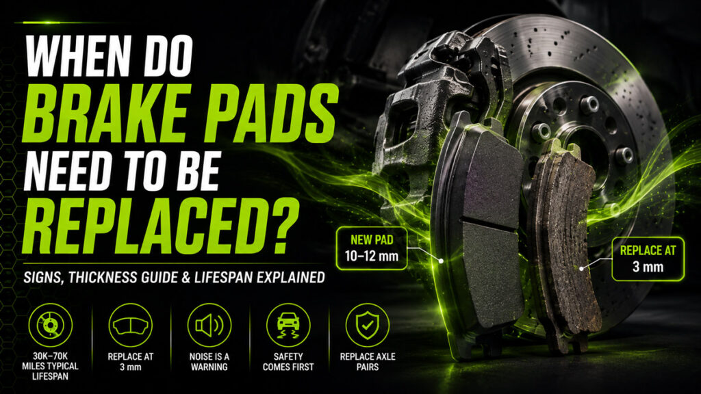 When Do Brake Pads Need to Be Replaced