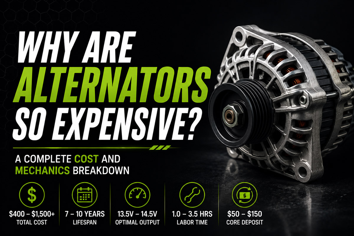 Why Are Alternators So Expensive