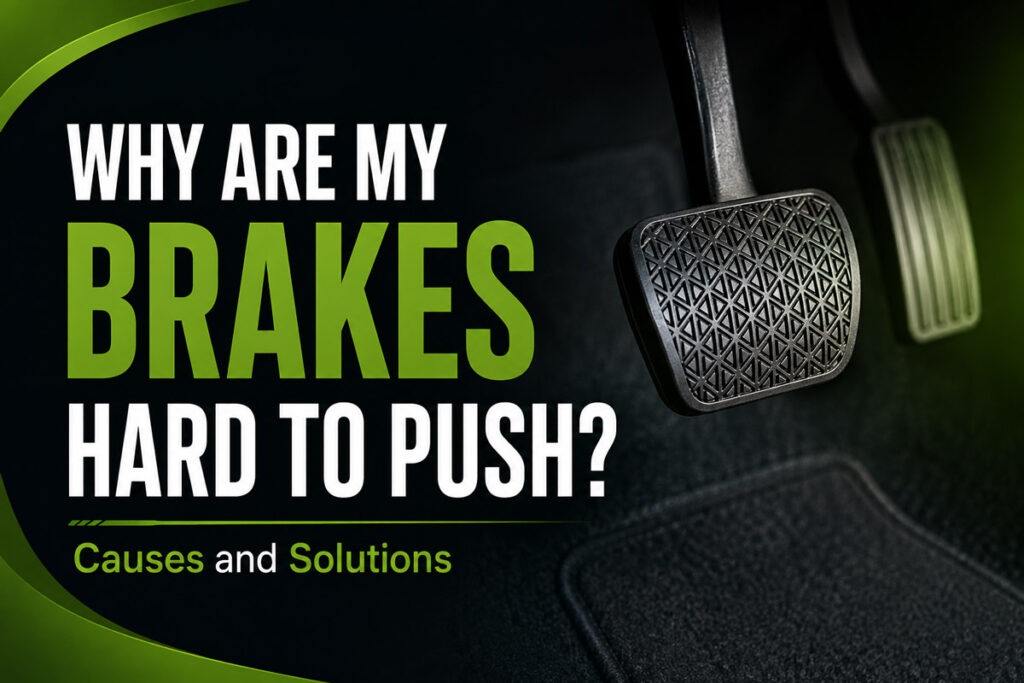 Why Are My Brakes Hard to Push